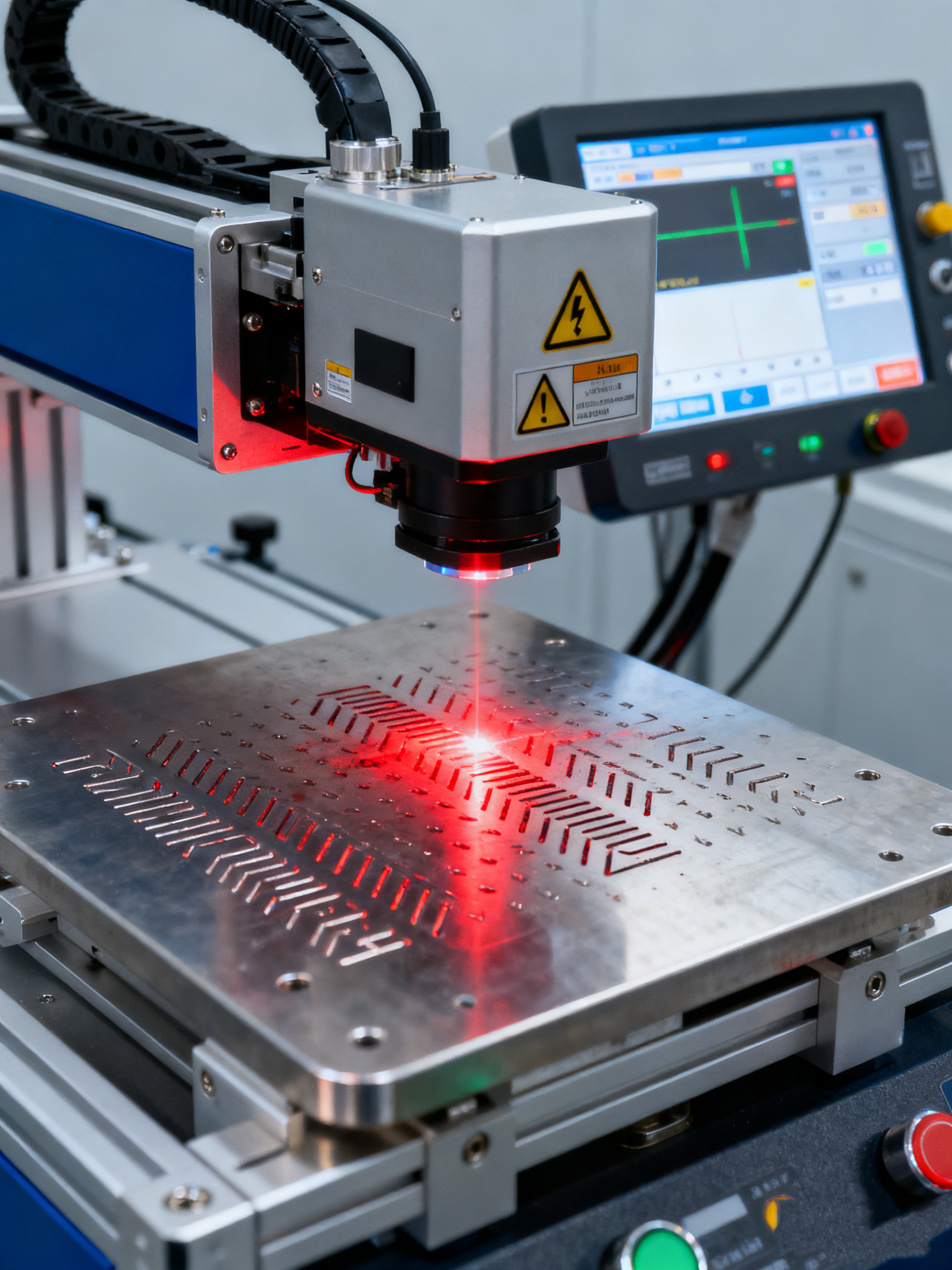 激光打标机背景图